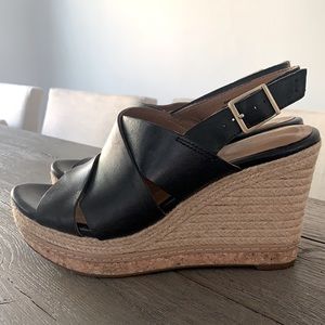 Clarks wedge sandal